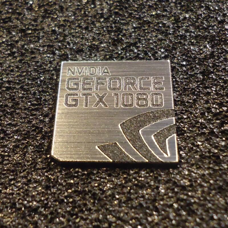 Sticker Nvidia GEFORCE GTX 1080 PC Logo Label Decal Case Sticker Laptop Badge [426e]