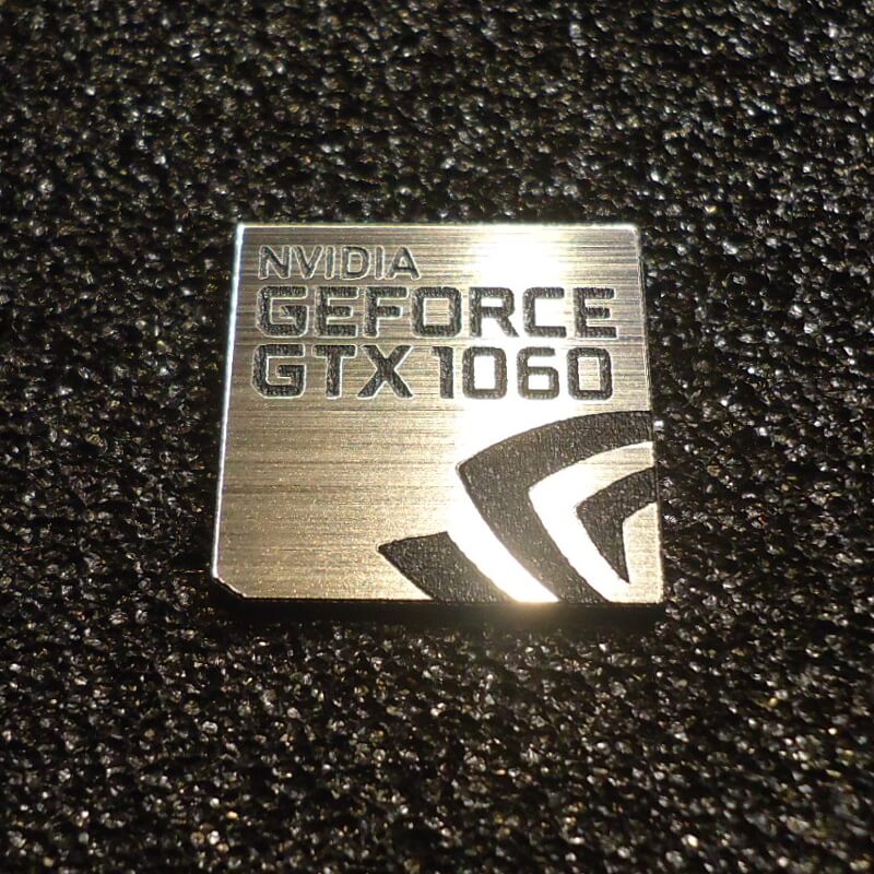 Sticker Nvidia GEFORCE GTX 1060 PC Logo Label Decal Case Laptop Badge [426c]