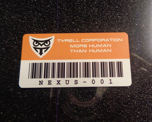 Tyrell Corporation asset tag Vinyl Sticker
