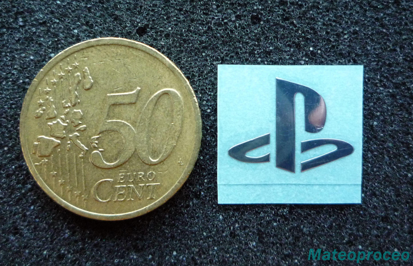 Sticker PlayStation Logo Label Badge 1.7cm x 1.3cm [165]