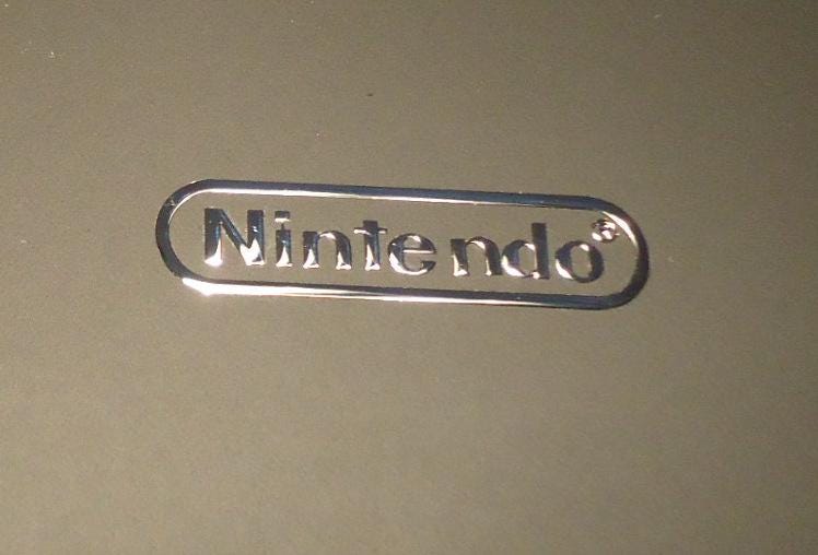Sticker Nintendo Label / Aufkleber / Sticker / Badge / Logo 30mm x 7mm [173]