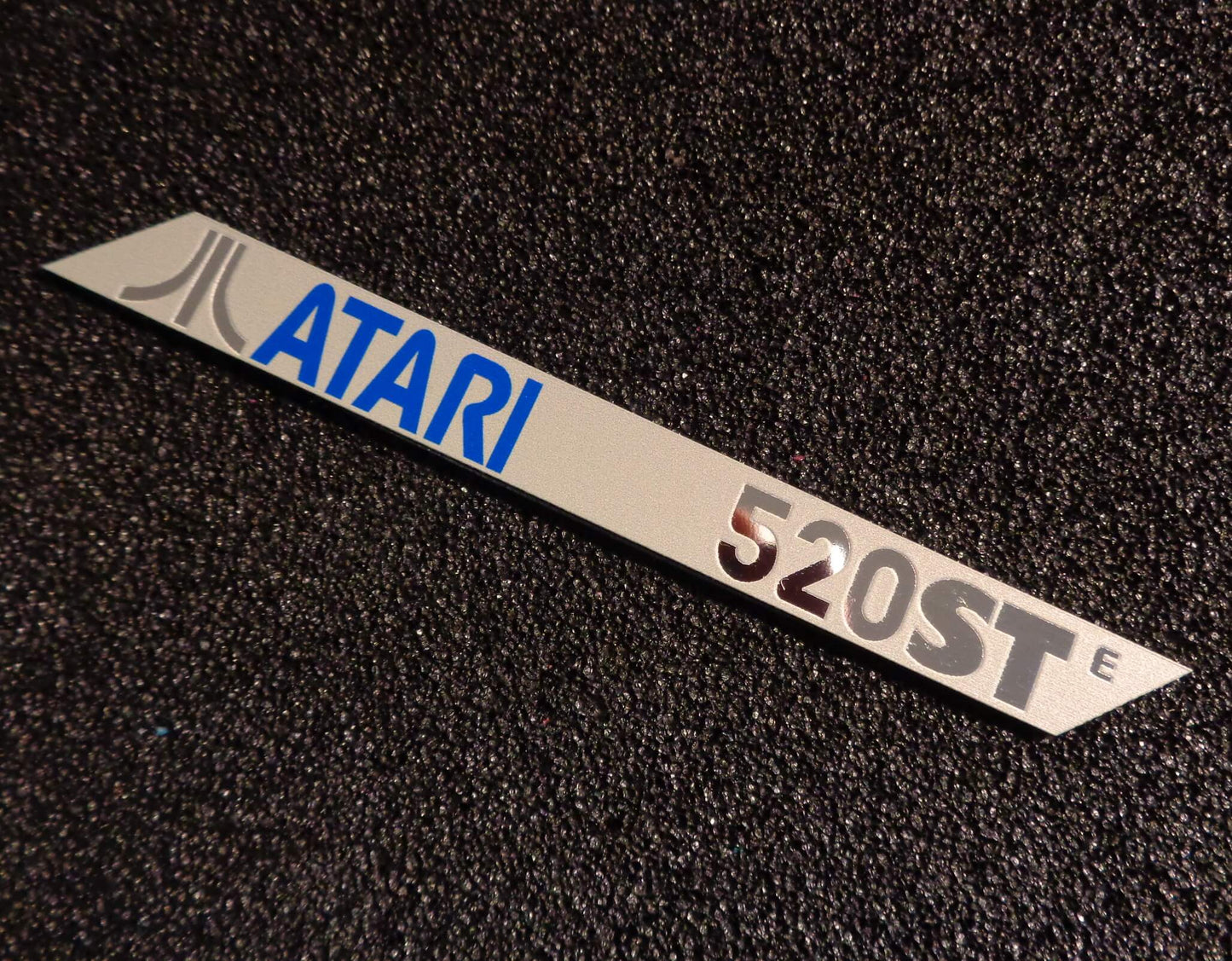 Sticker Atari 520 STE Color Label / Logo / Sticker / Badge 100 x 10 mm [294d]