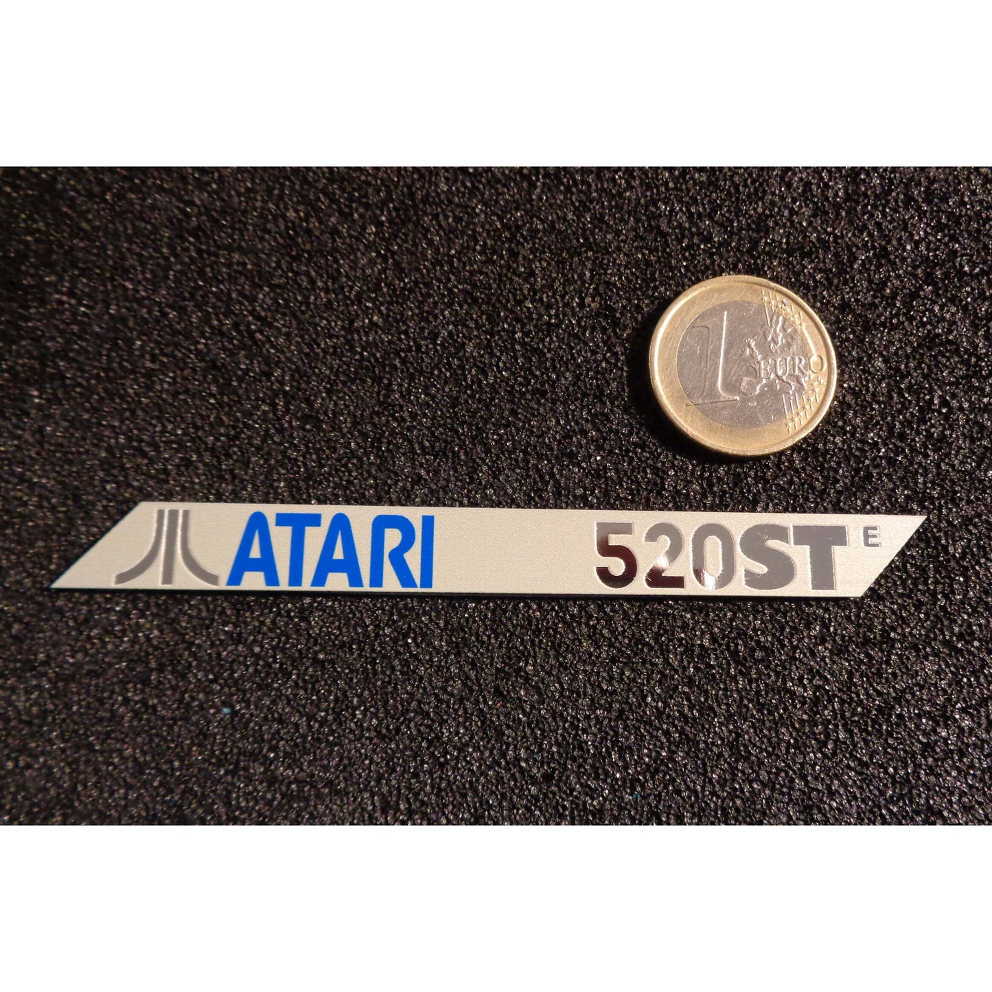 Sticker Atari 520 STE Color Label / Logo / Sticker / Badge 100 x 10 mm [294d]