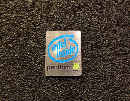 Pentium 3 Logo Emblem