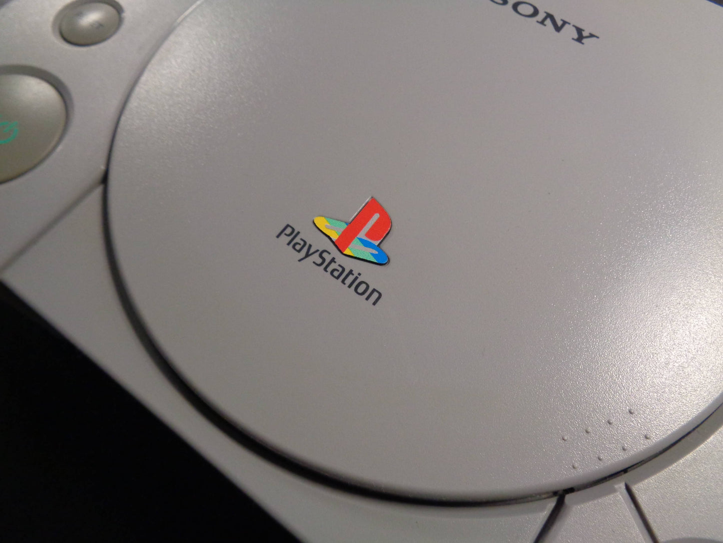 Sticker PlayStation 1 Logo Badge 1.95cm x 1.48cm [509b]