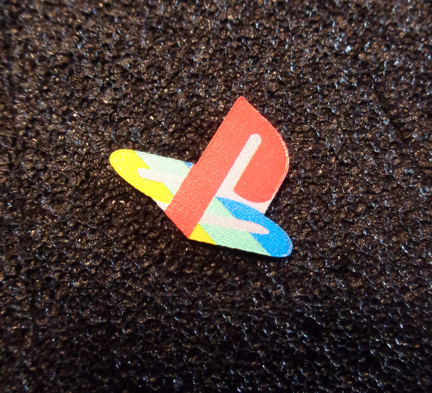 Sticker PlayStation 1 Logo Badge 1.95cm x 1.48cm [509b]