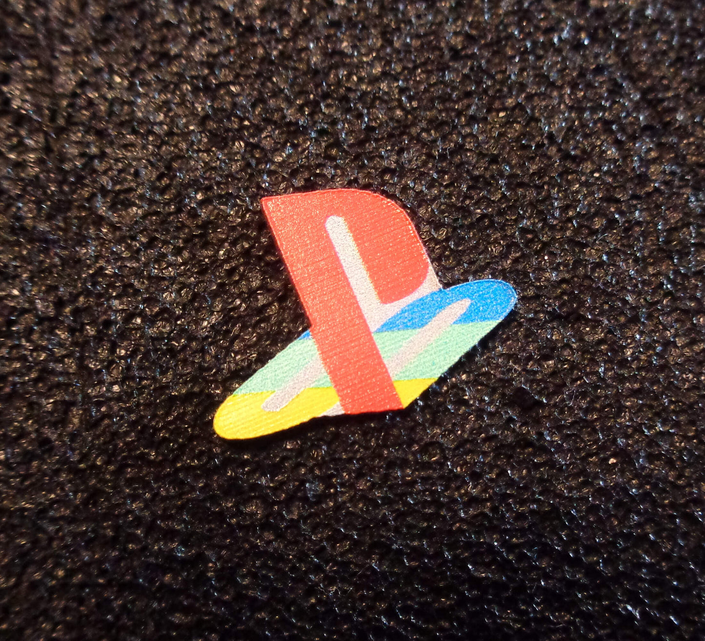 Sticker PlayStation 1 Logo Badge 1.95cm x 1.48cm [509b]