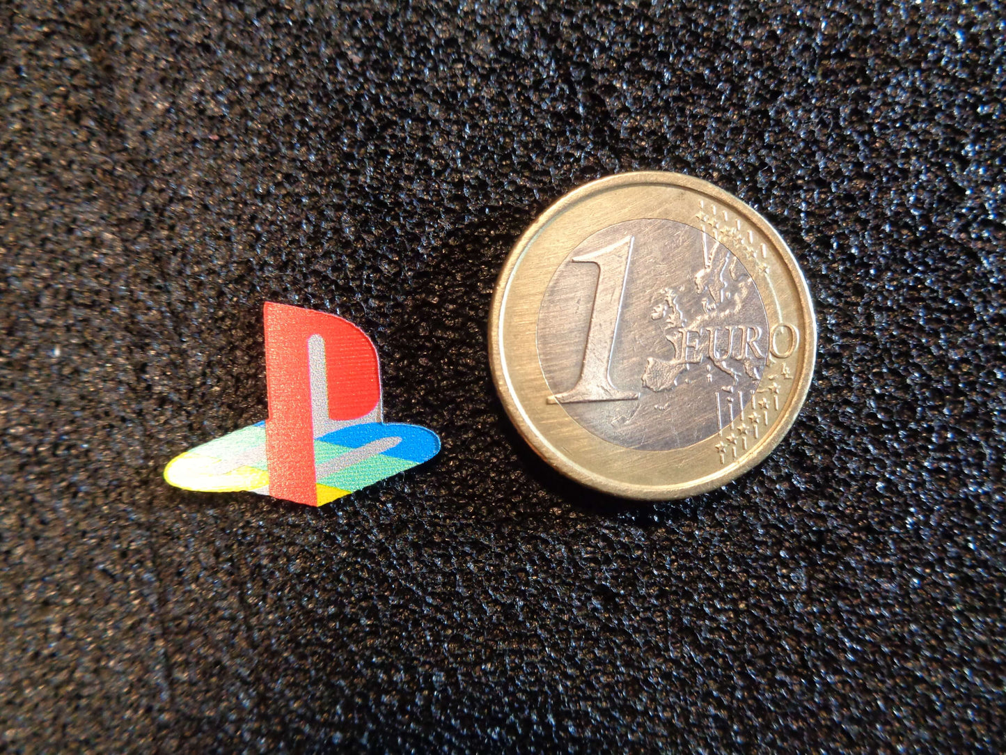 Sticker PlayStation 1 Logo Badge 1.95cm x 1.48cm [509b]