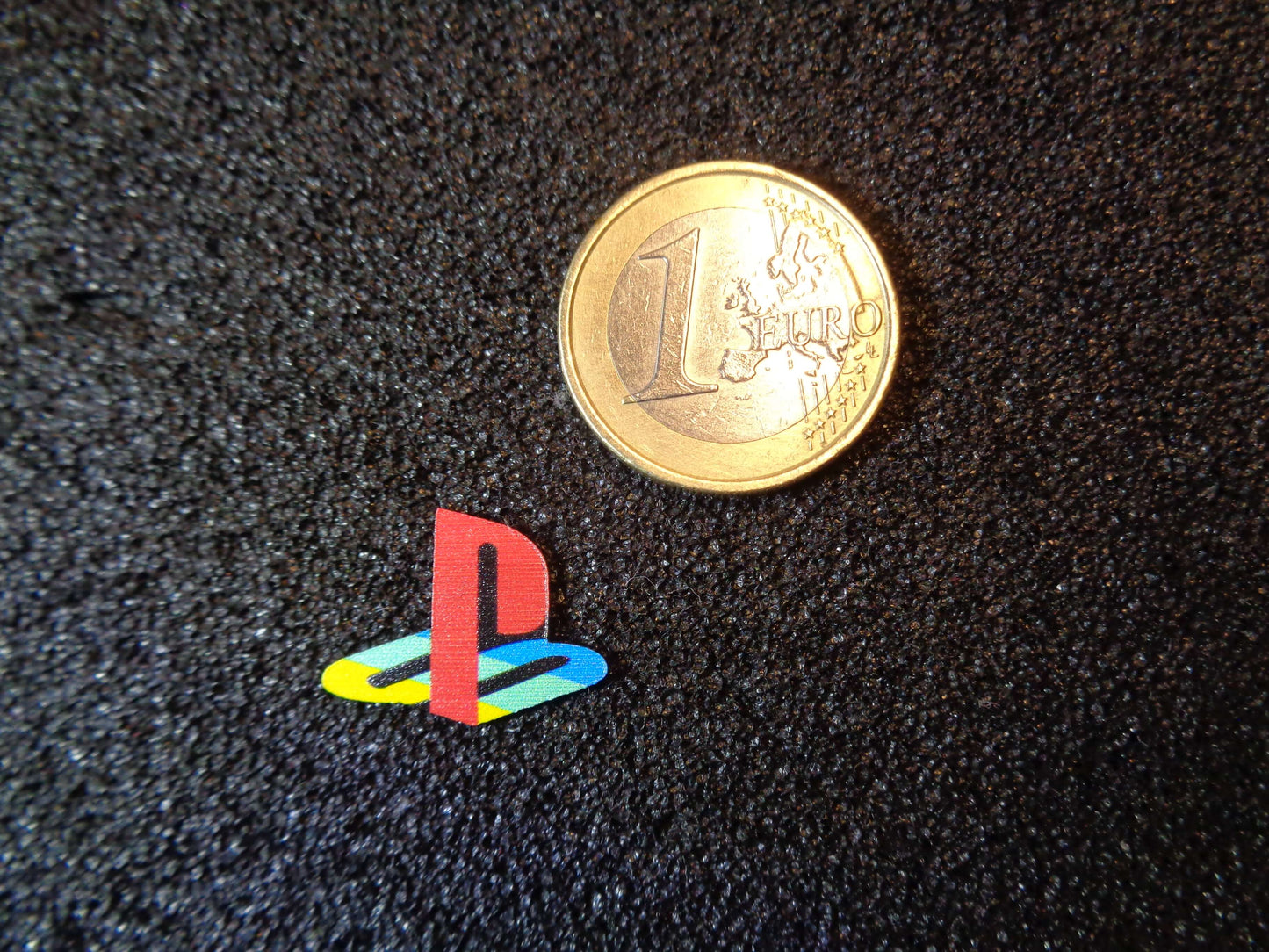 Sticker PlayStation 1 Logo Badge 1.95cm x 1.48cm [509c]