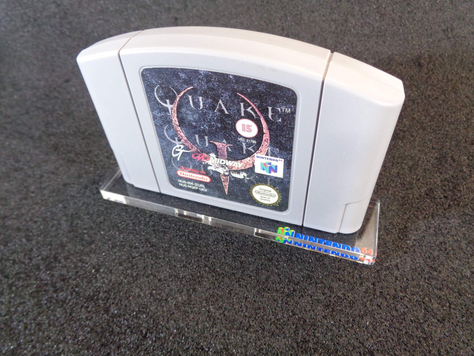 N64 Game Cartridge Display Stand