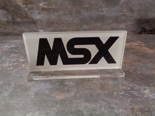 MSX PC Display Stand Statue