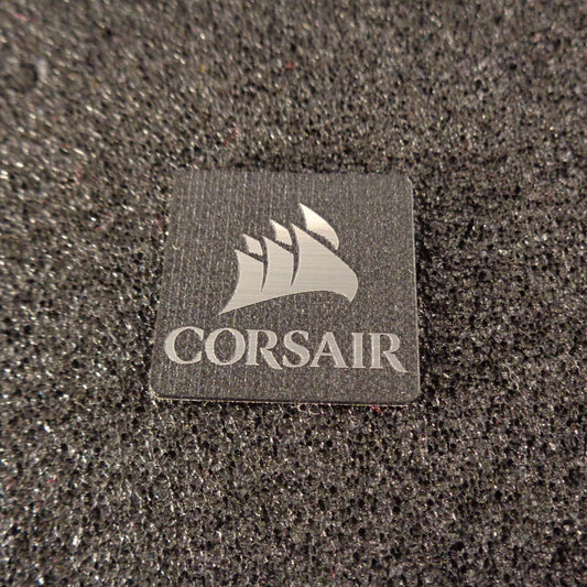 Corsair Logo Label Decal Case Sticker Badge 