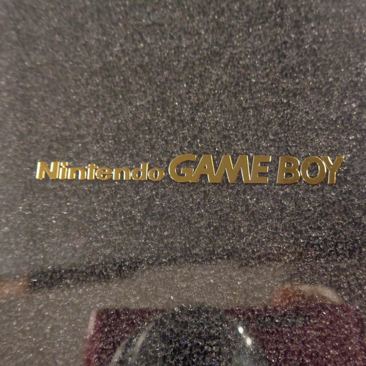 Sticker Nintendo GameBoy GOLD Label / Aufkleber / Sticker / Badge / Logo [162c]