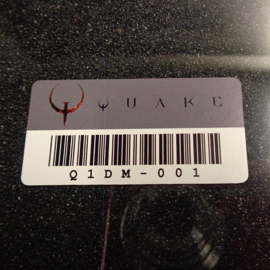 Quake asset tag Sticker