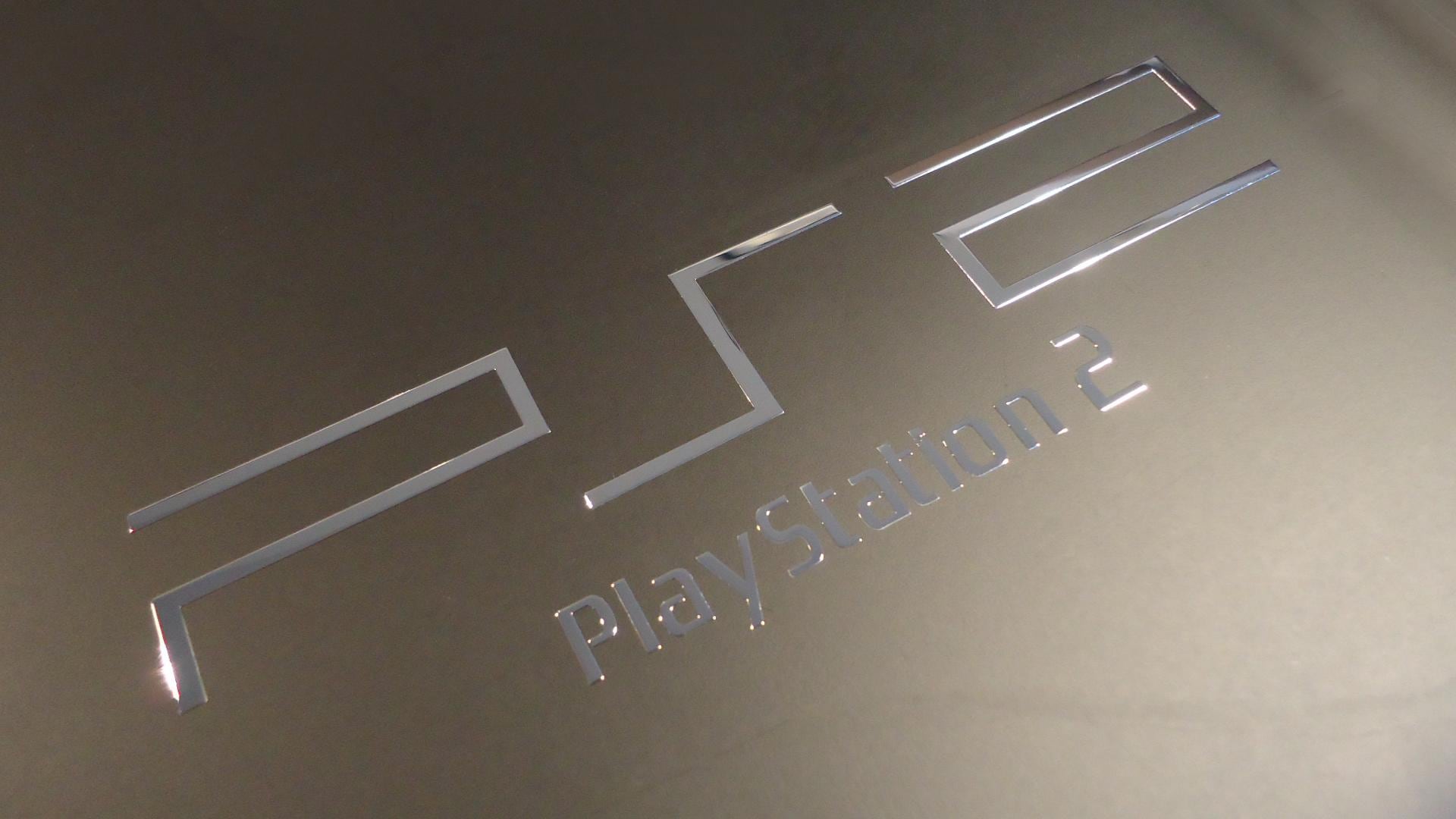 PlayStation 2 Silver logo sticker